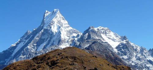 Mt. Fishtail view on the way