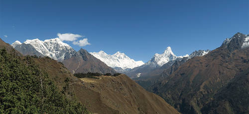view from syangboche