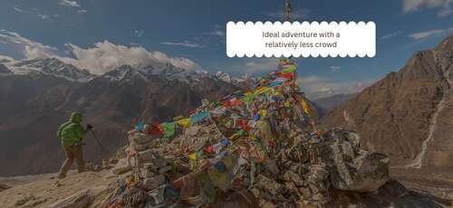 View during langtang trekking