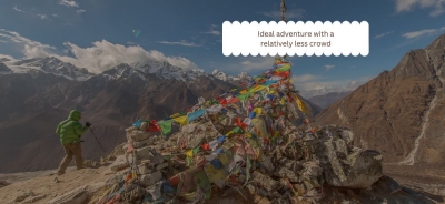 View during langtang trekking