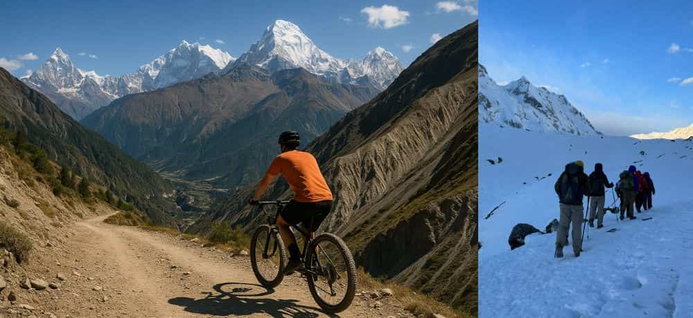 Annapurna Circuit Mountain Bike Tour Annapurna Circuit Mountain Bike Tour