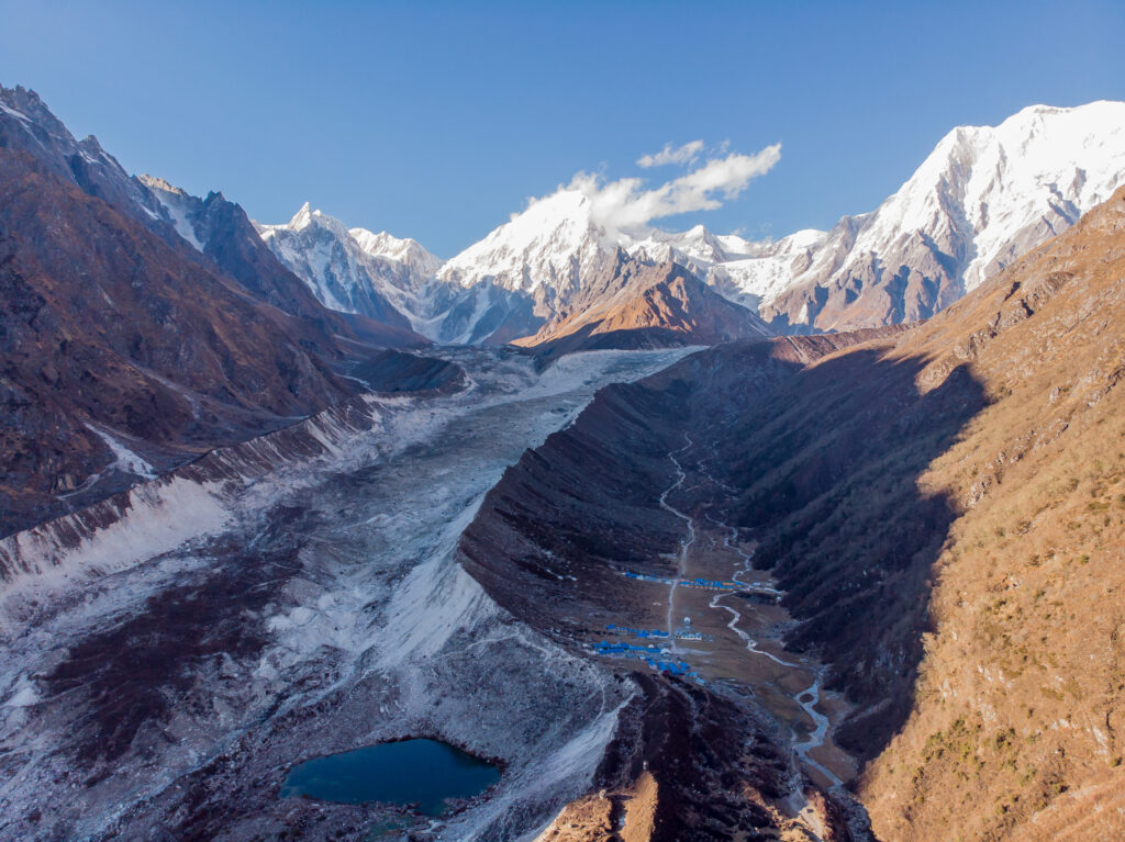 view during trek