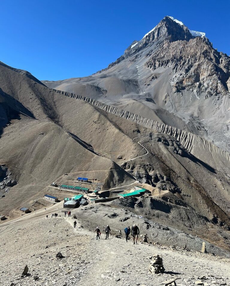Thorong High Camp accommodation near the pass