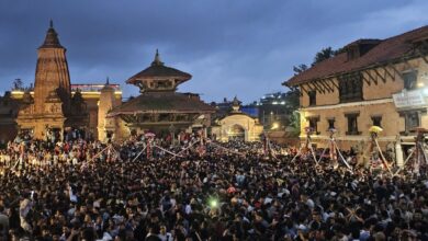 Gai Jatra celebration in Bhaktapur