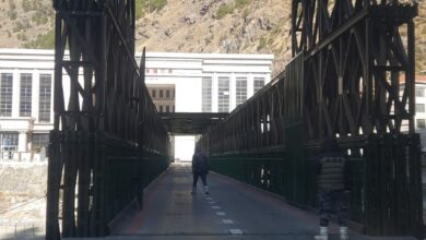 Bailey Bridge Rasuwagadhi Nepal-China Border
