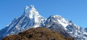 Mt. Fishtail view on the way
