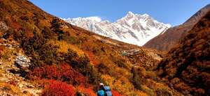 View on the way to Everest Base Camp