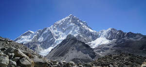 View During everest trek