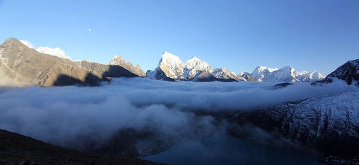 view from trekking route