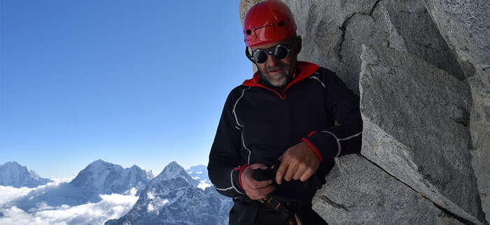 During Pumori Expedition